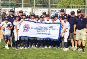 Novato Little League North All-Stars District Champions