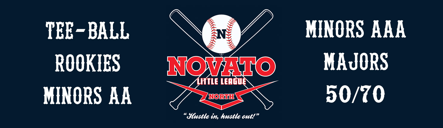 Novato Little League North Youth Baseball Divisions